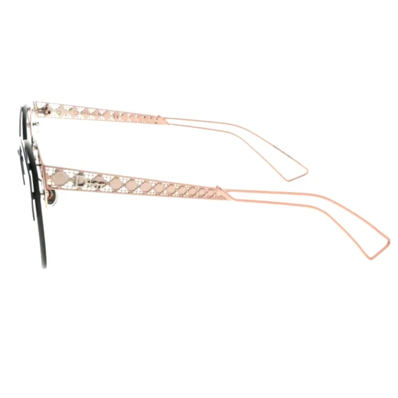 Dior Matte 55mm club sunglasses DIOR DIORAMA CLUB 55MM MATTE BLACK & CORAL WOMEN main image 2